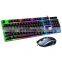 2022 lower Factory Price g21b LED light Gaming keyboard and Mouse Combos