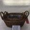 Arc Top Shape The Shape Is Beautiful And Simple Willow Basket Made In China Wholesale Rattan 