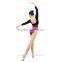 Wholesale Velvet Long Sleeve Gymnastics Leotards
