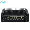 Partaker 8th Gen Intel i5 8250U Quad Core Fanless Mini Computer 3867U with 6*1000M Lan i7 8550U Mini PC pfSense Firewall PC