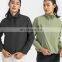 Custom Logo Winter Zipper Yoga Softshell Jacket for Women Waterproof Windbreaker Breathable Sports Jackets Outdoor Hiking Coat