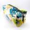 Custom Watercolor Flower Print Canvas Cosmetic Pouch Zippered Makeup Cosmetic Pouch