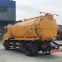 Dongfeng Tianjin 15 cubic  dredging vehicle cleaning suction special vehicle