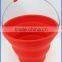 Hot Selling Silicone Pack-away Bucket