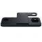 Portable Folding Mobile Phone Stand with Fast 15W Wireless Charger LED Light Multi-Function Fan for Smart Phones and Earbuds