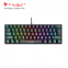 Factory directly sale TWOLF T61 Mechanical Gaming Keyboard Computer Gamer 61keys RGB Backlit Wired Keyboards For Laptop gamer