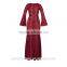 2016 Women fashionable high quality islamic dress design with OEM supply D236