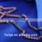New fashion ornate link chain jewelry brass chain decorative chain & coffee gold plated necklace