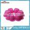 Food Grade Custom 6 Holes Heart Flower Shape Silicon Baking molds