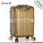Factory Directly Fashion trolley travel luggage suitcase with 8 colors