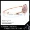 2015 new equilibrium bangle costume rose gold jewelry bangle plain gold bangles for this summer season