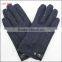 Mens hot sale smart phone touch finger woolen hand gloves with buttons