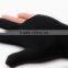 Professional 3 fingers billiards pool gloves black