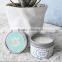 massage candle tin box/metal tin box/Travel Tin Candle