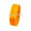 Fashion health smart campaign multifunctional W2 3D pedometer smart bracelet watch+thermometer+calorie tracker for fitness sport