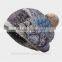 Design your own logo fashion girl winter beanie hat and caps
