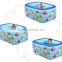 6P material Square green pool inflatable pool plastic pool for baby