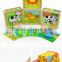 6 different sides 3d puzzle such as lion elephant monkey cat hippo tortoise 3d wooden puzzle mini toy wooden box