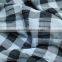 100% linen Plaid fabric