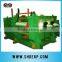 Rubber refiner two rolls