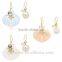 New Sea Style Jewelry Shell Pearl Starfish Earrings Fine Jewelry Wholesale
