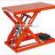 Mobile Manual Hydraulic Scissor Lift Table platform Trolley/hydraulic hand lift trolley