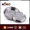 Popular Embossing Style Metal Stainless Steel Food Serving Tray/Round Plate