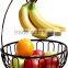 2015 New Product Wire Fruit Tree Bowl with Banana Hanger/Fruit Basket/metal wire fruit basket/Bronze Wire Hanging Baskets