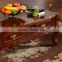 Antique designs wooden carving sofa center table