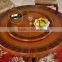 Foshan furniture solid round wooden dinning table set