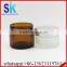 50ml clear glass jar for cosmetic