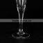 2015 China manufacture Leadfree crystal Coupe Champagne Glass with stem