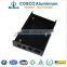 Extruded aluminium audio interface with CNC processing for audio
