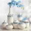 2016 factory decal painting creative ceramic art craft vase for centerpiece