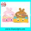 Quality wholeslae cotton baby hats kids knit beanie cute look bonnet Handmade baby knitted hat