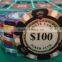 3 tone 14G clay Crown casino poker chip