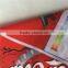 satin flag fabric for outdoor/indoor advertising