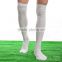 wholesale custom nylon cotton thin anti slip orange soccer socks