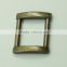 Manufacturing normal metal buckle for handbags rectangle loop buckle for bags