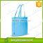 Promotion heat transfer printing non woven shopping bag/green color pp non-woven tote bags