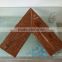 wall decoration material natural fir bark tile (tree skin rustic slices)