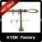 KYOK High quality currtain pole finials , 28mm polished curtain curtain pole finials