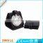 hot sale fashion design travel leather table alarm clock