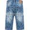 adults age group men camouflage boy denim half pants short pants jeans shorts