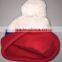 acrylis embroidery custom beaie hat with top ball