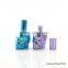 colorful Skull shaped glass bottle for attar packaging 15ml