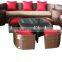 Luxury patio furniture wicker rattan sofa sets