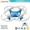Blue toys 2.4G rc quadcopter propeller drone with lights