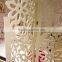Custom design high quality decoration plastic folding screen beautiful standing