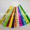 2015 Customized barcode printing tyvek paper wristbands